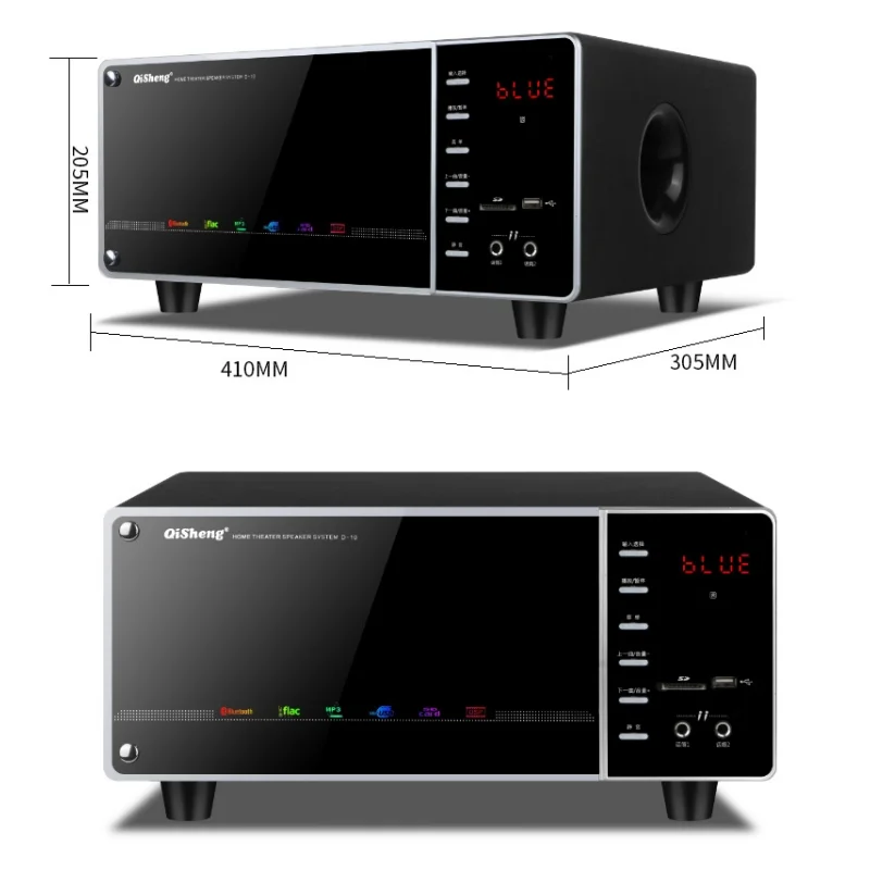 1000W High-power Home TV Living Room KTV Bluetooth Speaker Surround Sound Subwoofer Speaker 5.1 Home Theater System Audio Set
