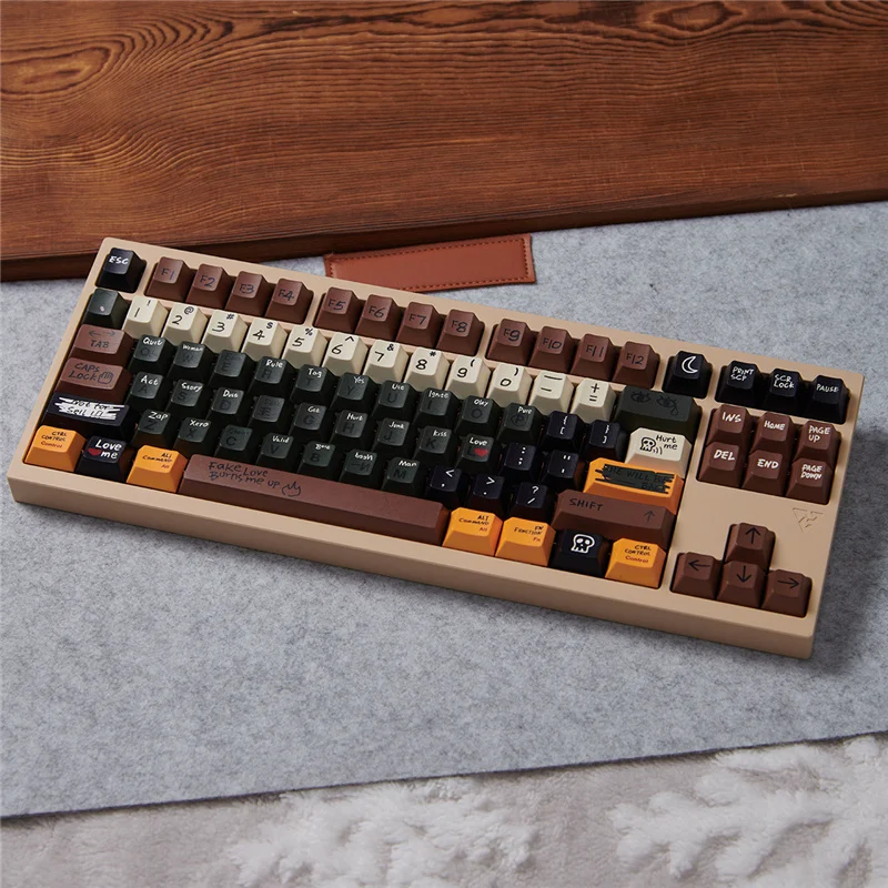 Love Story Keycaps, Cereja Perfil, 23 Chaves,