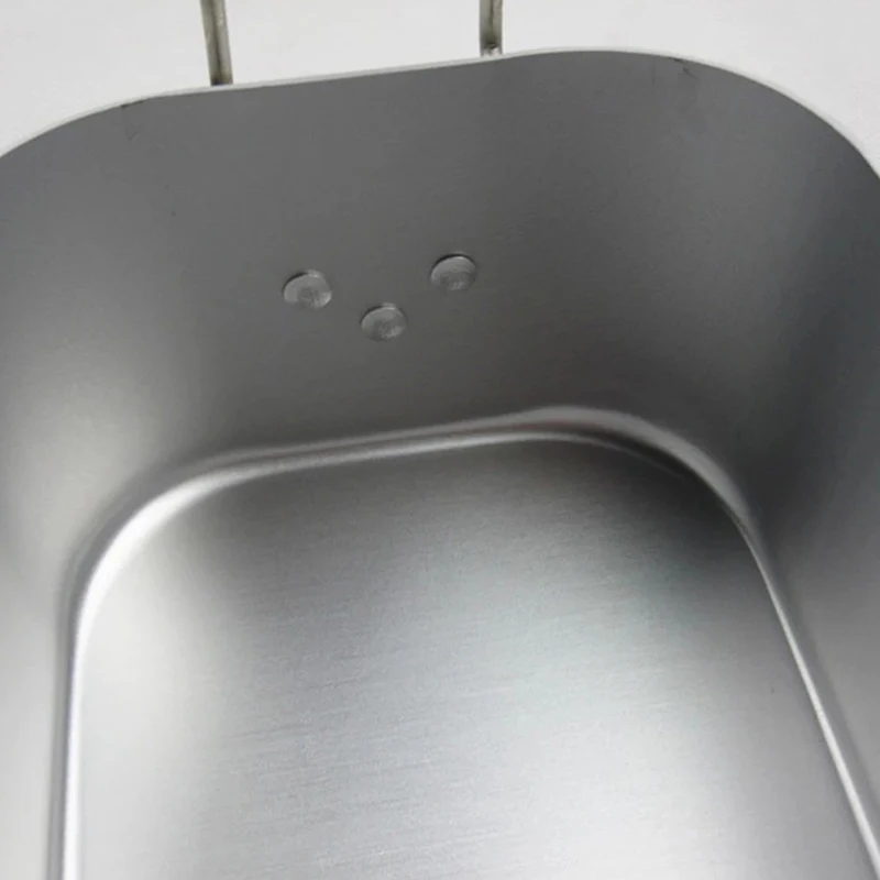 Aluminum Camping Cookware Lunch Box Old Aluminum Alloy Heating Tableware Picnic Portable Cooker