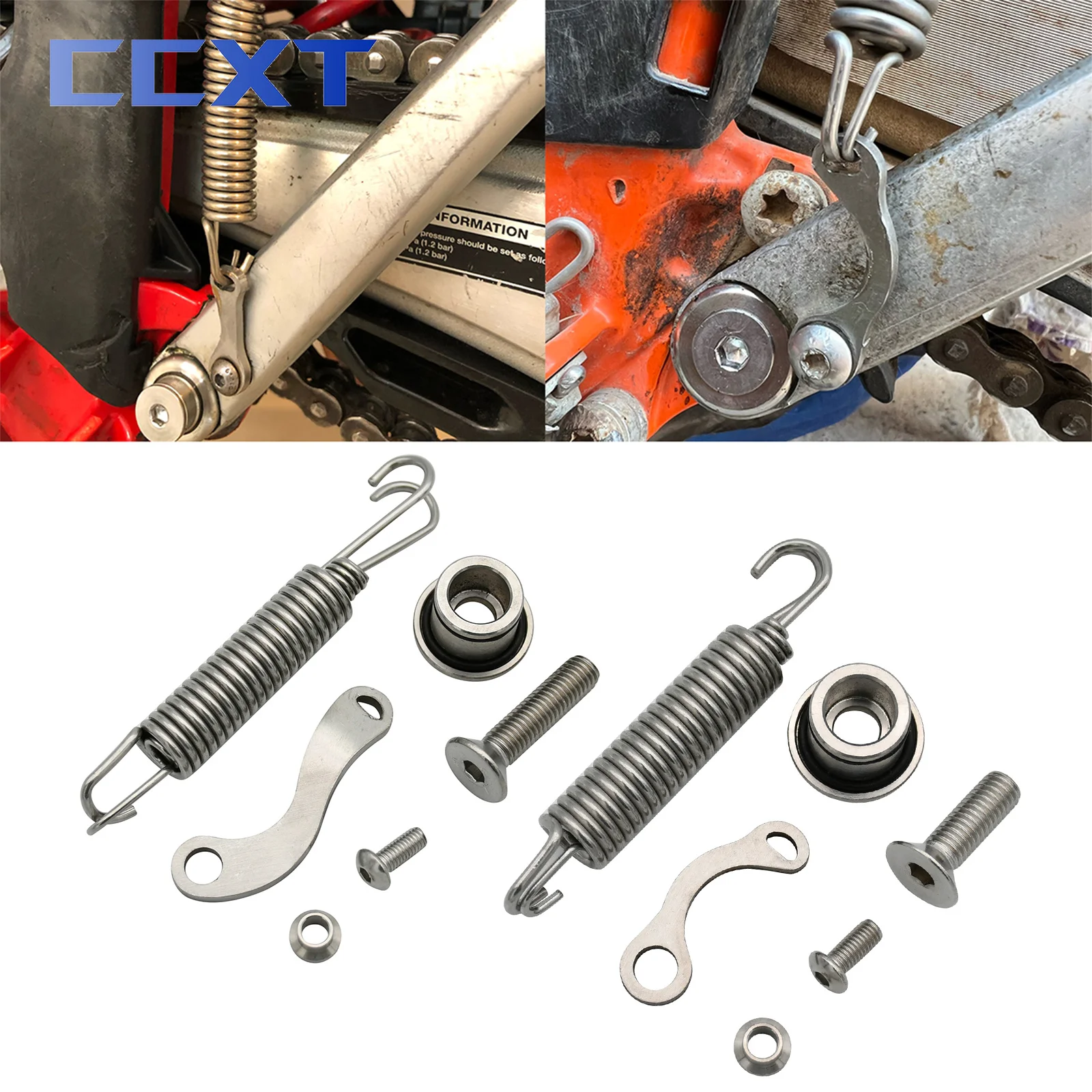 

Motocross Kickstand Side Stand Springs Kit For Husqvarna FE TE FX TX 2017-2022 For KTM EXC EXCF XC XCF XCW SX SXF 2008-2021 2022