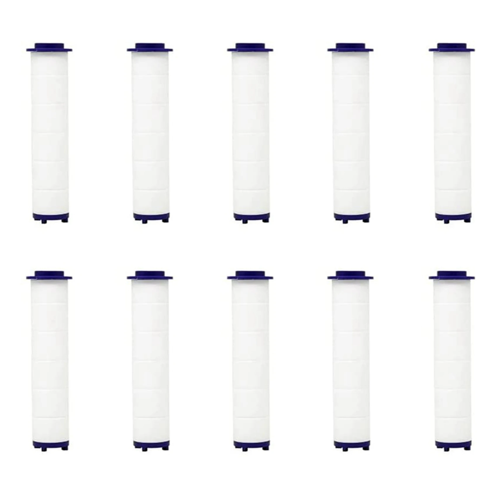 ABRE-20Pcs 터보 팬 샤워 헤드 필터-프로펠러 구동식 핸드헬드 샤워 헤드 고압에 사용됨 - 샤워 헤드