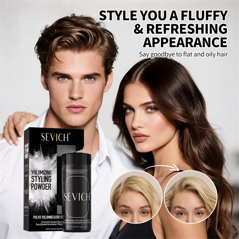 Volumizing Hair Powder Long-Lasting Oil Control Fluffy Hair Powder Increase Hair Volume Enhancing Styling Hair Treatment Salon view 3
