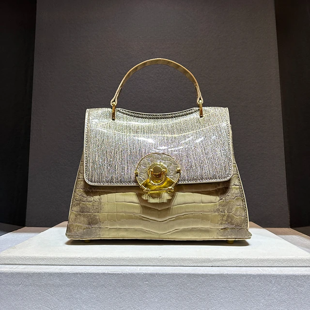 Hot Selling Fashion Brand Handbag Women's Luxury Designer Leather