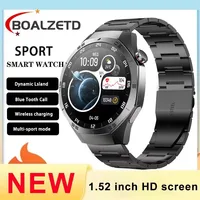 Outdoor Large Capacity Battery Smart Watch Smartwatch Men New Bluetooth Call Waterproof Sport Fitness swimming trajectory gifts