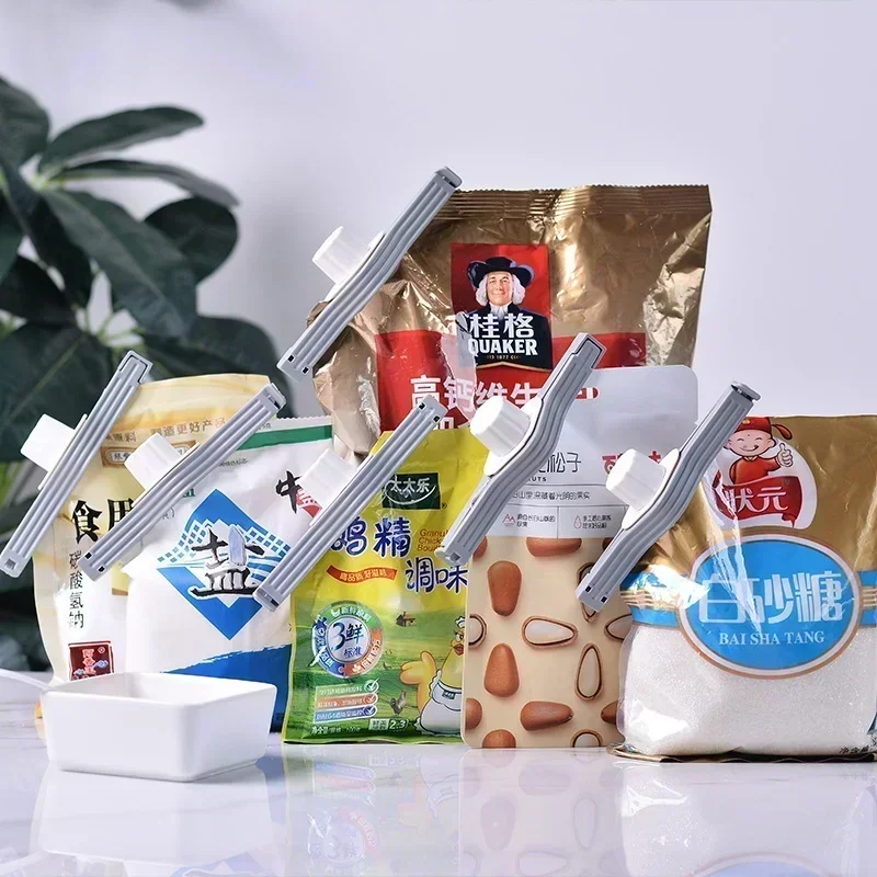 Screw Cap Sealing Clip Seasoning Bag Milk Powder Salt Bag Sealing Clip Snack Food Preservation Gadget Kitchen Accessories Bread Bag Clips Kitchen Bag Clips Sealing Clips Storage Bag Clips Bag Clips