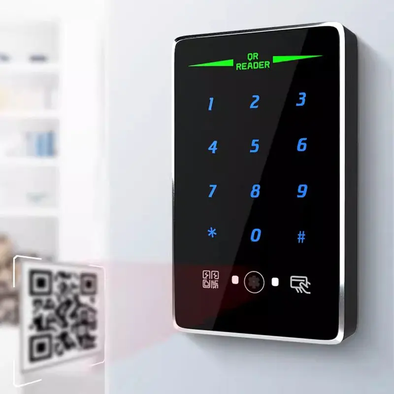 

RFID QR Code Reader Barcode 2D Waterproof IP68 ID Card 125K Wg26/34 Format /Wg Usb/RS485/RS232 Output Use Access Control System