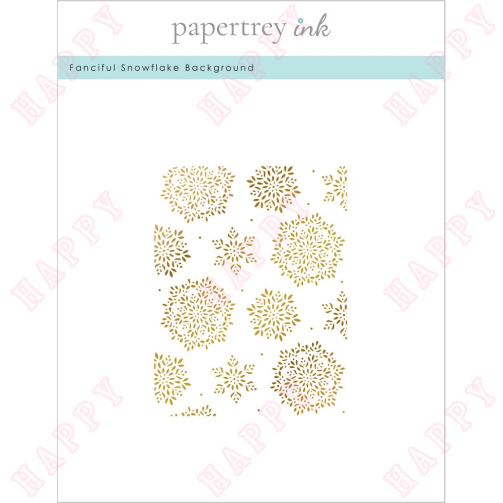 

Metal Cutting Hot Foil Fanciful Snowflake Background DIY Scrapbook Paper Craft Diary Decoration Greeting Card Handmade Embossing