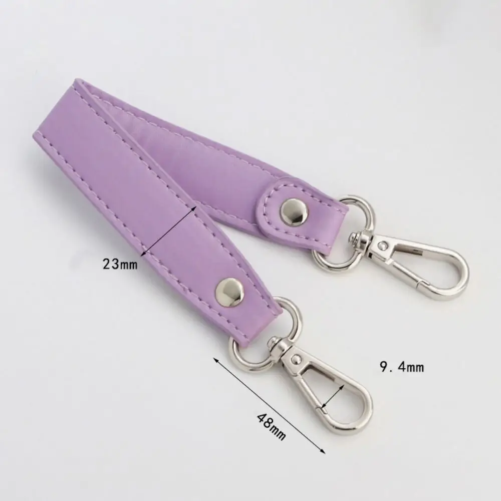 Replacement Leather Short Bag Strap Bag Accessories DIY Hardware Handbag Straps 28CM Bag Handle