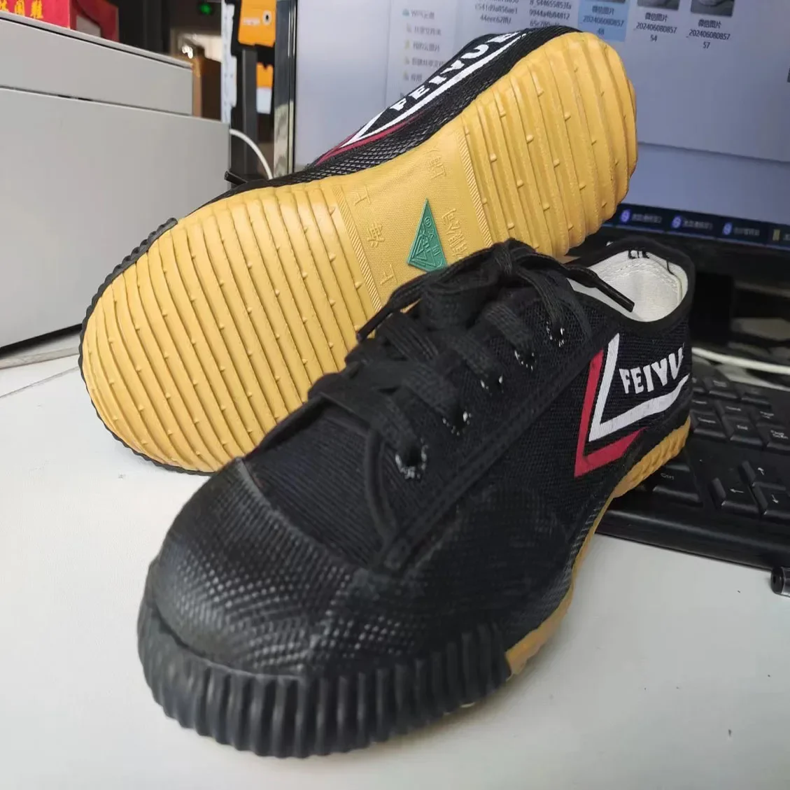 Description Picture 4 of itemMen Shoes for Woman Martial Arts Tai Chi Taekwondo Wushu Karate Footwear Sports Training Couple Sneakers Kung Fu Shoes Plus Size