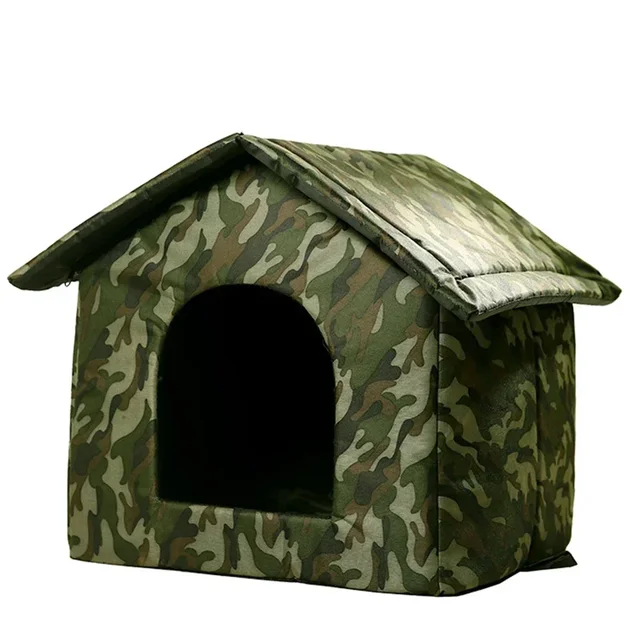 Stray cat dog rescue waterproof and warm outdoor tent cat kennel kennel for small and medium-sized pets indoor and outdoor use 6