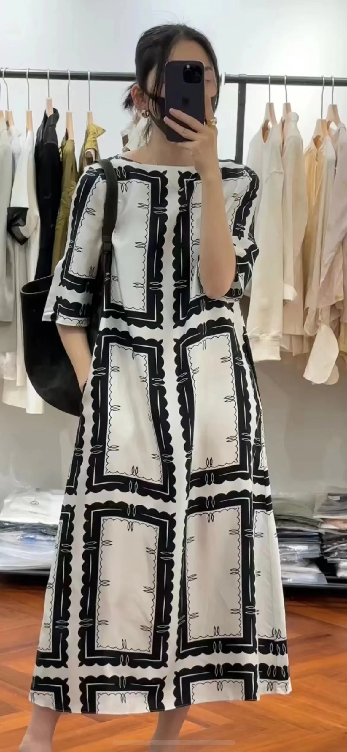 AL40519 High quality New Fashion Women 2023 lady Dress Luxury famous