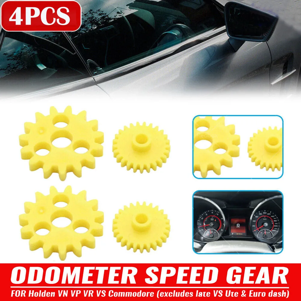 

2 Sets / 4pcs Fit for Holden Commodore VN VP VR VS Ute Odometer Speedo Gear Sun Cog Set 25 Teeth+15 Teeth Car Replaces Parts