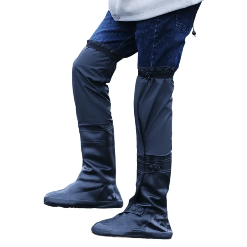 Reusable Scooter Dirt Bike Rain Shoes Non-Slip Boot Covers Unisex BicycleShoes Protectors For Rainy SnowysDay