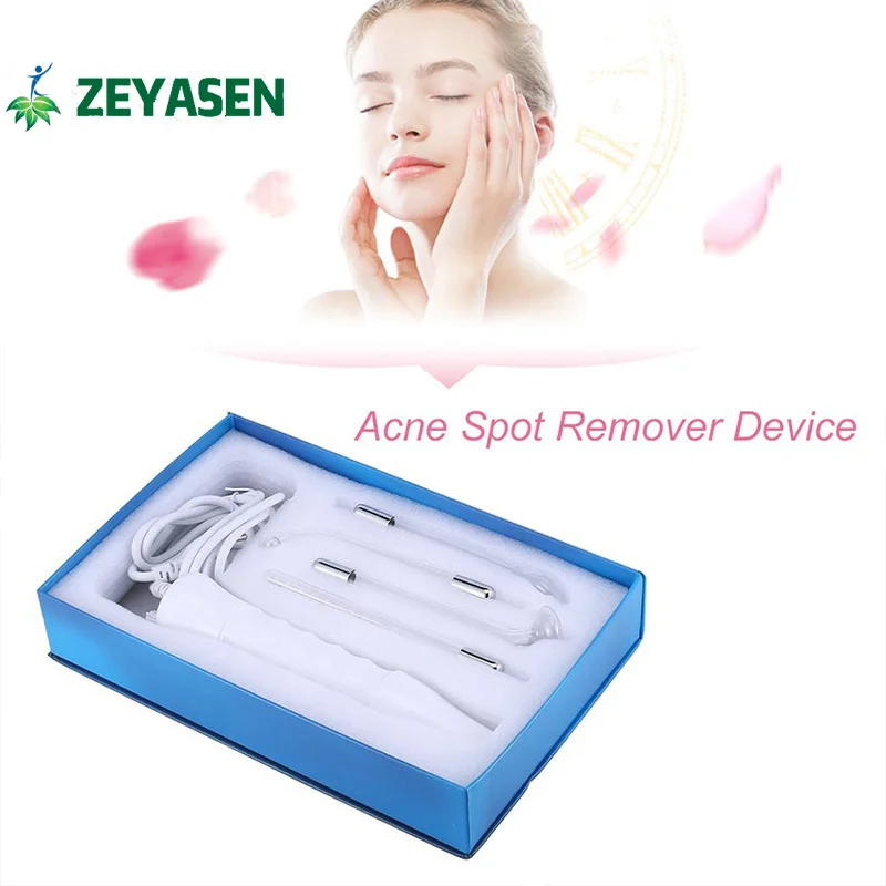 Zeyasen High Frequency Electrotherapy Glass Electrde Tube Beauty Device Face Therapy Argon Fusion Wand Wrinkle Acne Spot Remover zeyasen high frequency electrotherapy glass electrde tube beauty device face therapy argon fusion wand wrinkle acne spot remover