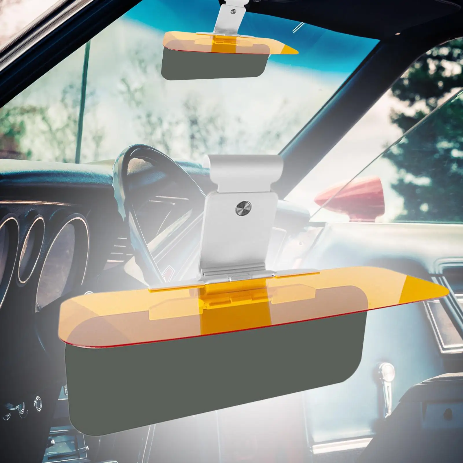 Universal Car Sun Visor Extension Day and Night Use Accessory Shockproof Windshield Extender for Safer Driving Versatile