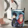 Megumi Besto Friendo Jujutsu Kaisen Sukuna Anime Foldable Laundry Baskets Dirty Clothes Home Organizer Large Bucket For Home Kid 4