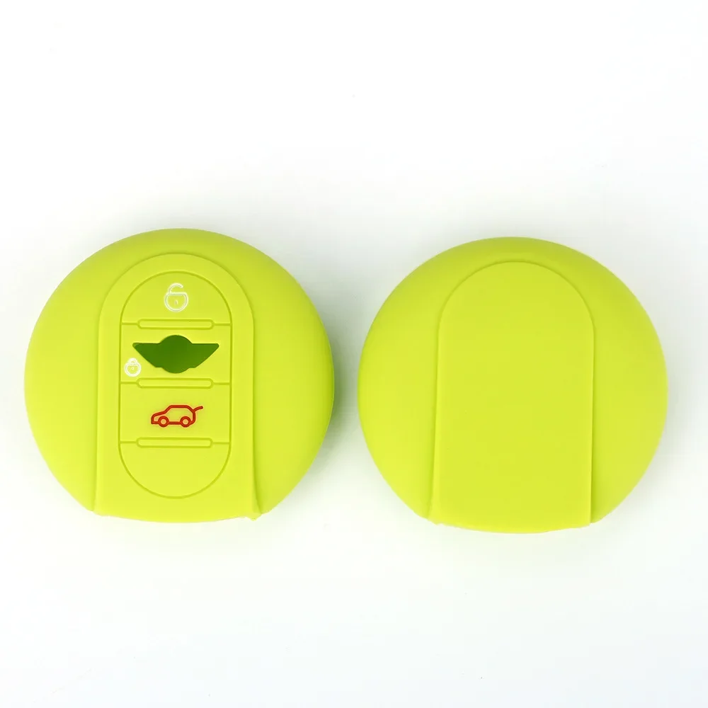 Key Case Cover Silicone Car Key Cover Case Flip Remote Key Skin Holder Protector Shell For BMW Mini Cooper Countryman Clubman F54 F55 F56 F60