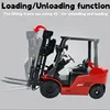 1/8 Forklift Truck 2.4g Rc Remote Control Forklift Toy Auto Demonstration Led Light Car Cool Model Kids Christmas Toys Gifts 4