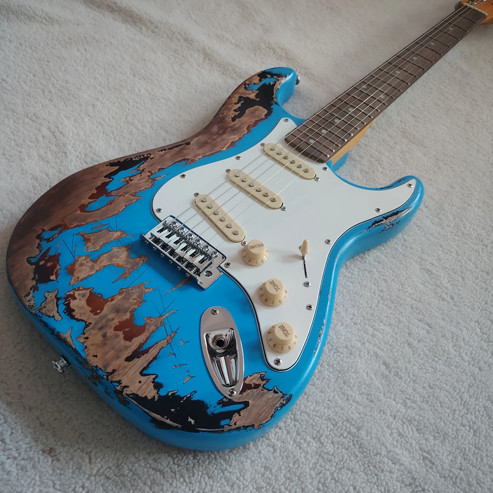 ベルベットアーツ　ゴーレム　7色セット High quality multi-color St relic treated electric guitar