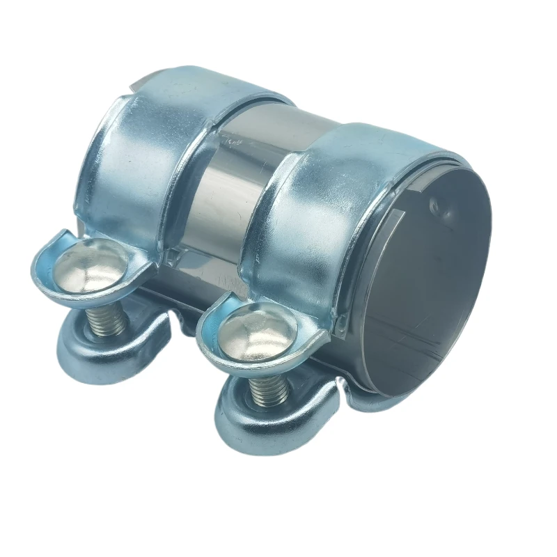 

2 Inch 2.5 Inch Stainless Steel Clamp Exhaust Connector Joiner Sleeve Exhaust Clamp Adjustable Kit DIY Tool Car Accessories