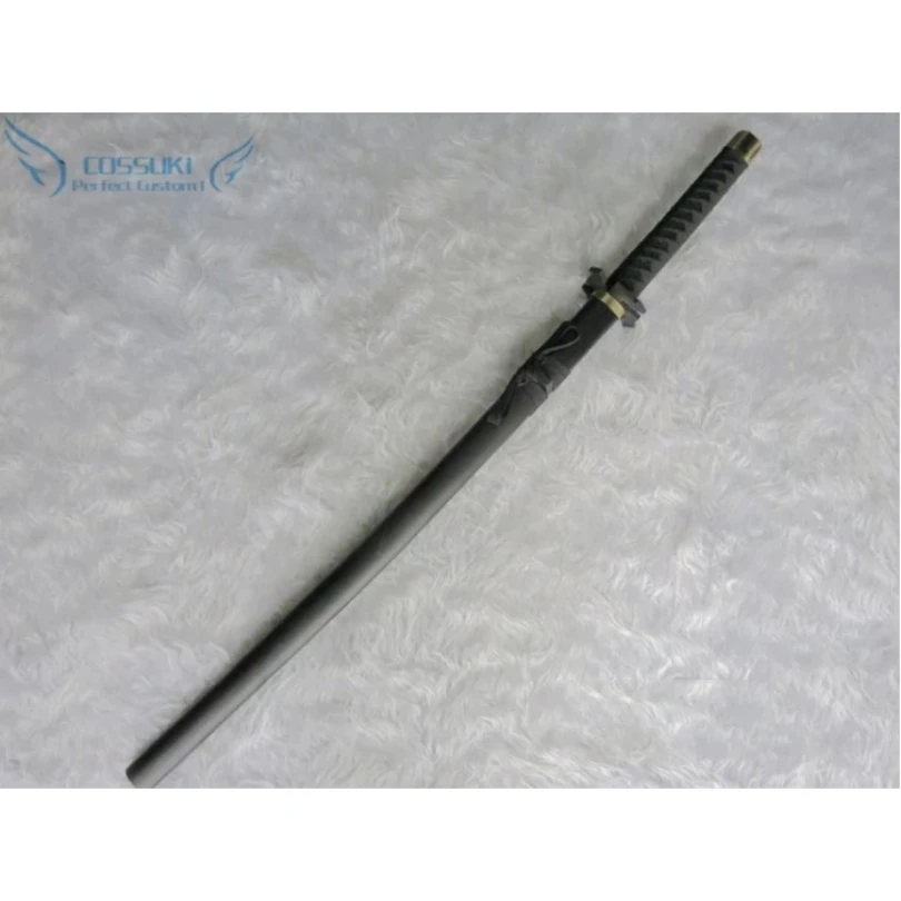 

Matsumoto Rangiku Zanpakutou Hai Neko Katana Prop Samurai Sword Weapon Wooden Blade 104CM Cosplay Prop