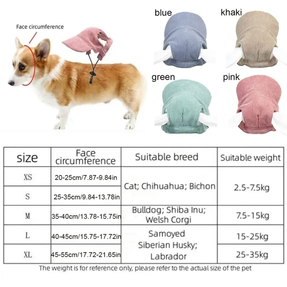 Adjustable Dog Sun Cap 6