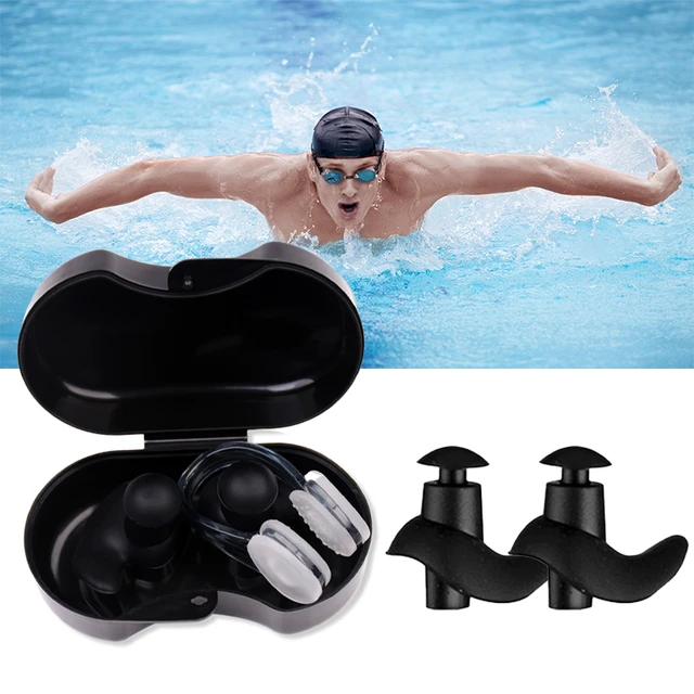 Bouchons d'oreille de natation en Silicone souple, confortables, étanches,  anti-bruit, Protection auditive réutilisable, oreillettes - AliExpress