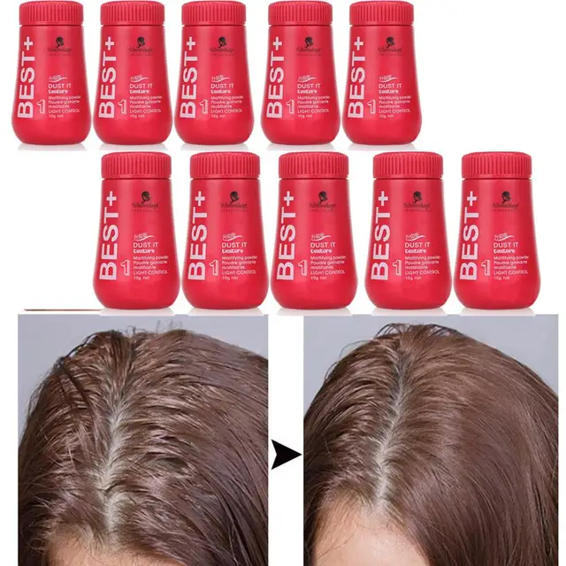 10pcs Hair Volume Powder – Mattifying Styling Powder for Fluffy Hair, Absorbs Grease, Ideal for Unisex Use Fluffy Hair Powder