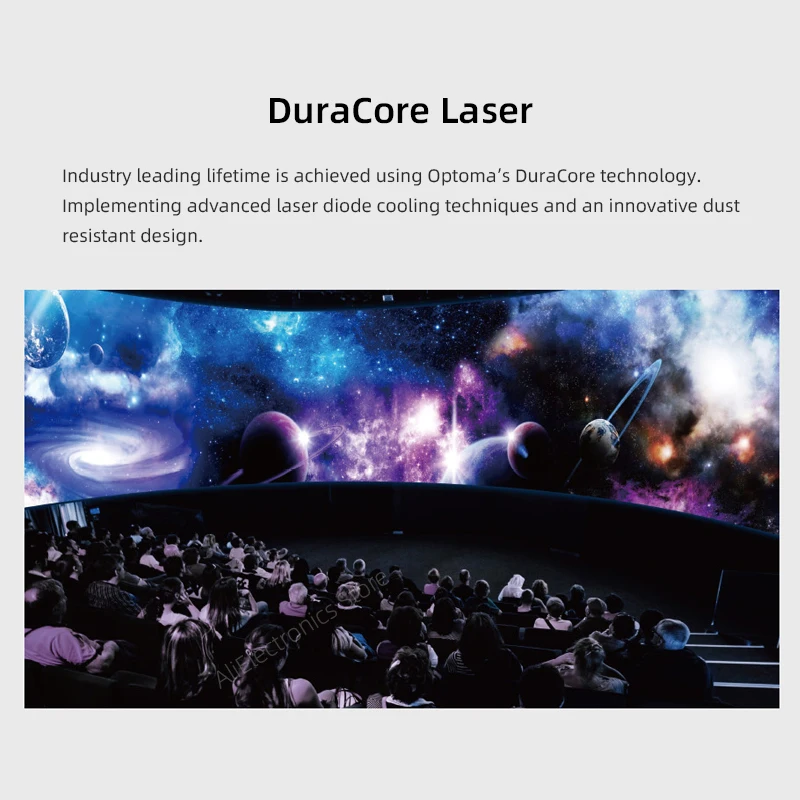 Optoma CUL700 Ultra-Bright Laser Professional Projector 7000 Lumens LAN Control Full Lens Shift WUXGA 3D Cinema Theater Beamer