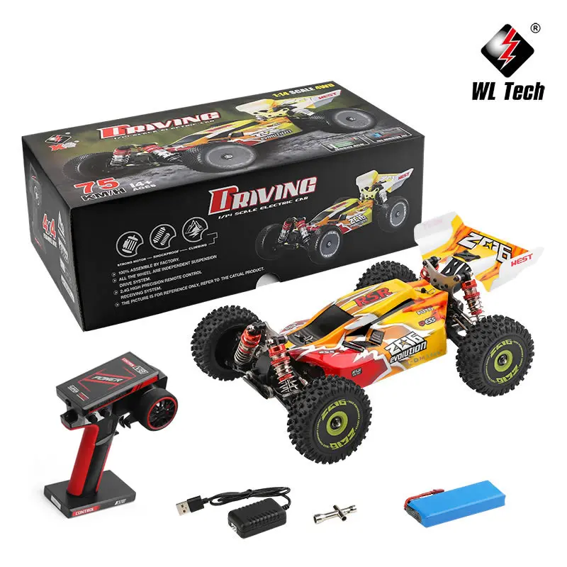 Wltoys 144010 75km/h ブラッシュレスモーター 4fvx0-m10537962571 