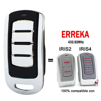 Clone ERREKA IRIS2 IRIS4 433MHz Rolling Code Garage Door Remotes with ERREKA 433.92MHz Compatible 1