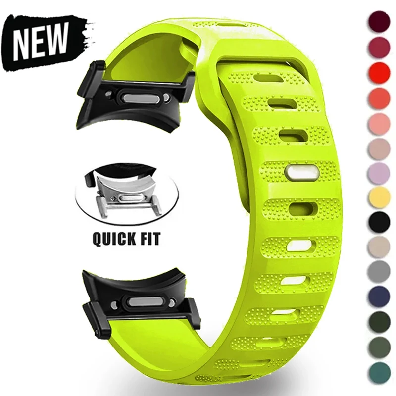Silicone Sport Strap 20mm Watchband - Versatile Fit