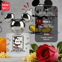 MINISO & MICKEY – parfum Floral de luxe Original pour femmes, Spray 50ML, cadeau d'anniversaire pour fille, cadeau pour enfants 2