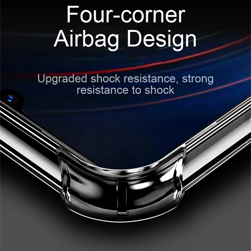 Enhanced Product Title:  
Premium Transparent Silicone Shockproof Case