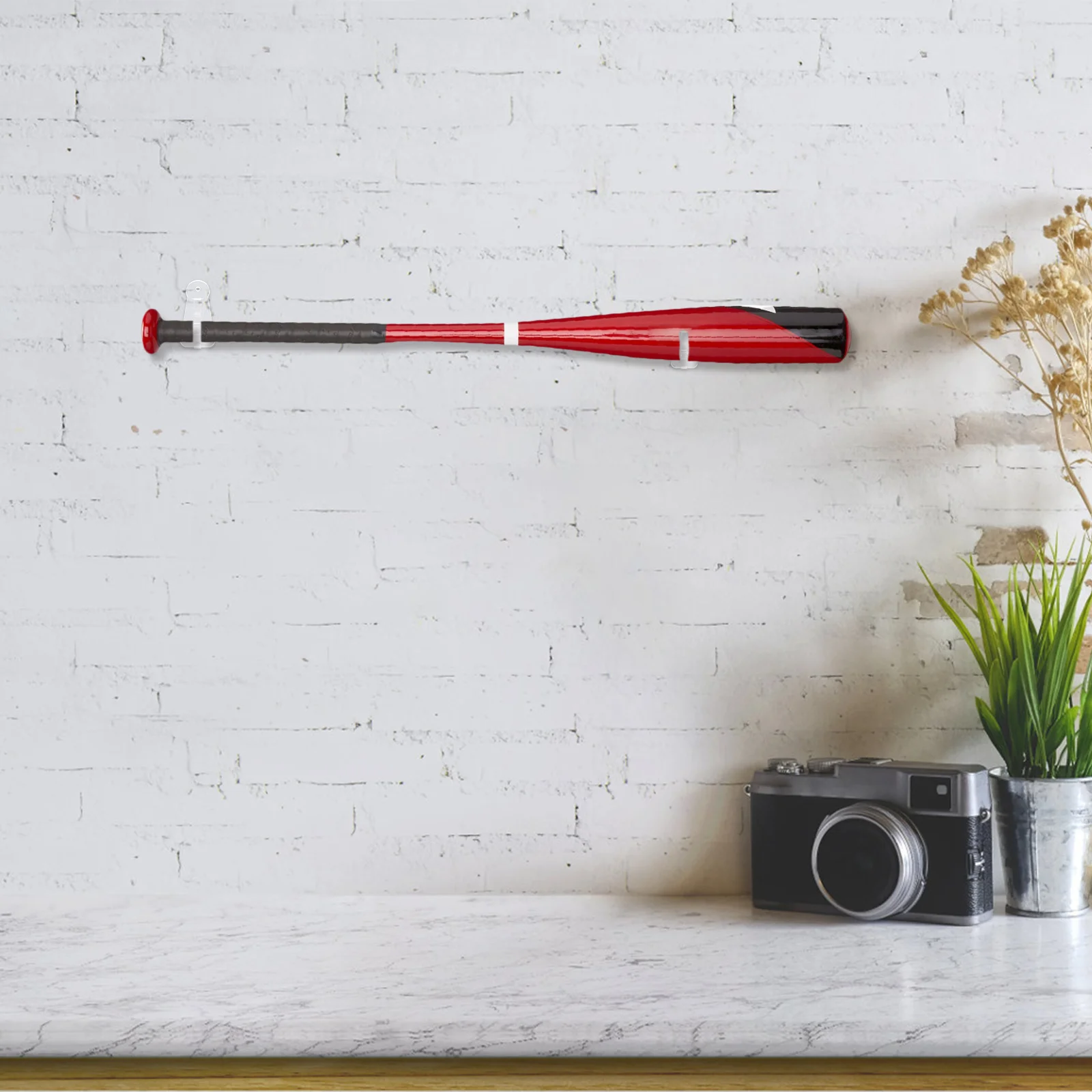 Baseball Bat Wall Mount Bracket Bats Show Support for Home Multi-functional Stand Acrylic