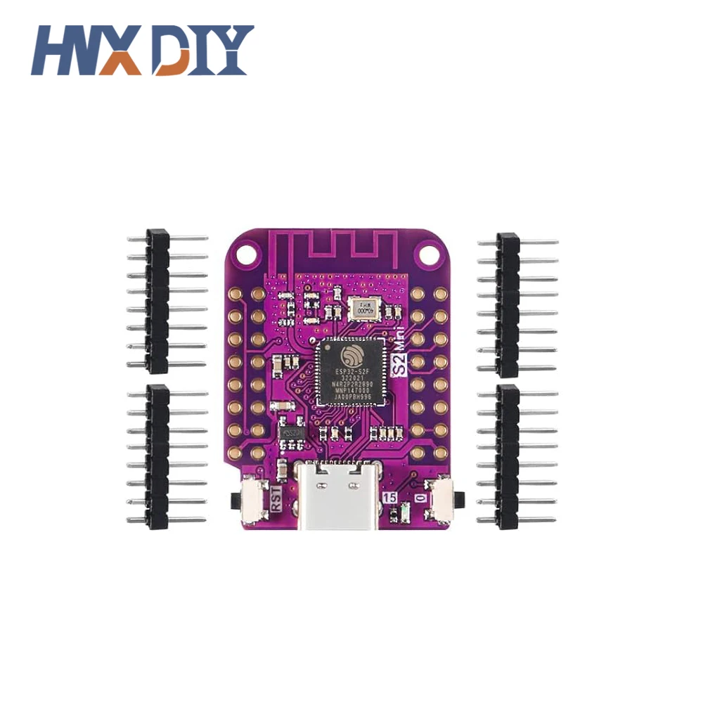 Фото 1-10 шт. ESP32 S2 Mini V1.0.0 WIFI IOT плата на основе ESP32-S2FN4R2 4 МБ флэш 2 Мб PSRAM MicroPython Arduino совместима №3