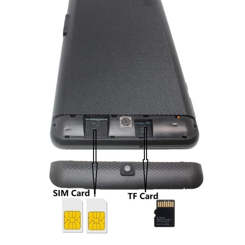 새로운 7인치 4G 지문인식 전화 통화 가능 태블릿 PC 1GB RAM 8GB ROM 안드로이드 8.1 GSM 쿼드 코어 WIFI 듀얼 SIM 4000mAh