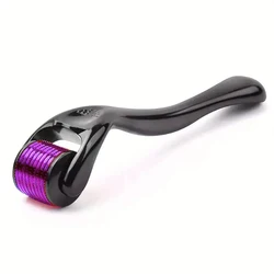 Enhance Your Glow: Premium Microneedle Roller (Purple and Black)