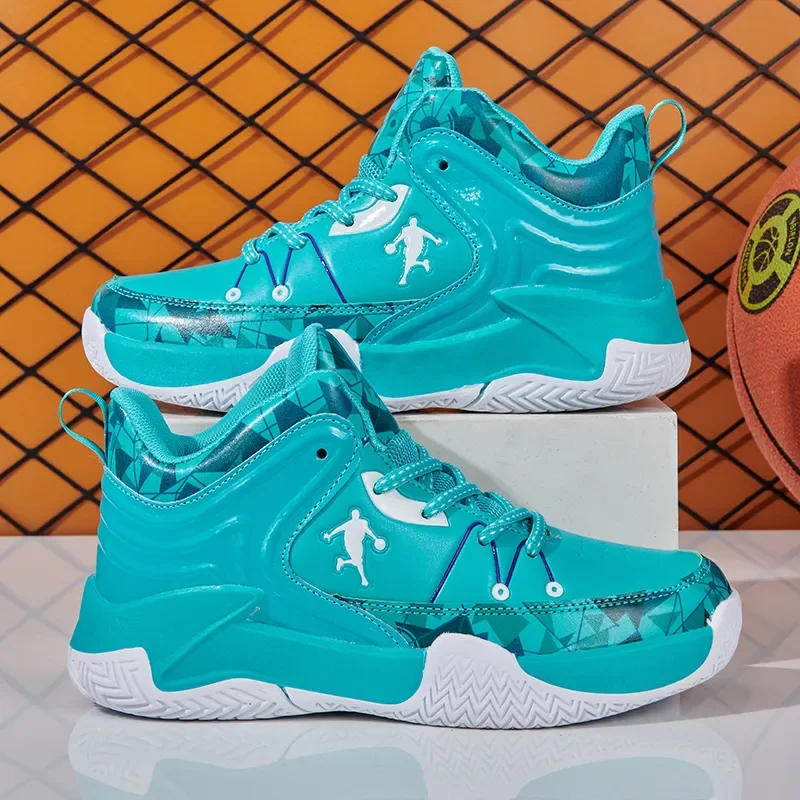 

2023 New Children's Basketball Shoes Brand Children's Sports Shoes Girls' Basketball Shoes Teenagers' Basketball Training Shoes