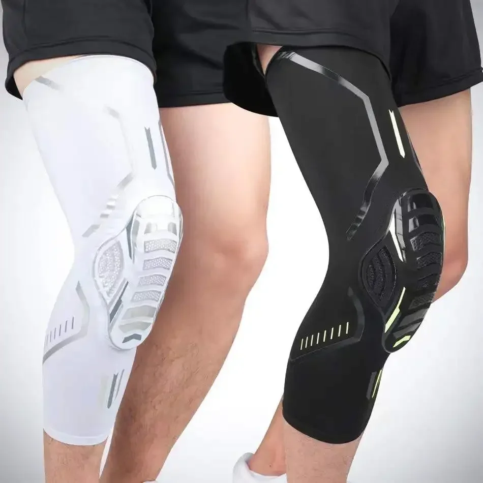 1 Piece Basketball Kneepads Elastic Foam Volleyball Knee Pad Protector Fitness Gear Sports Training Support Bracers