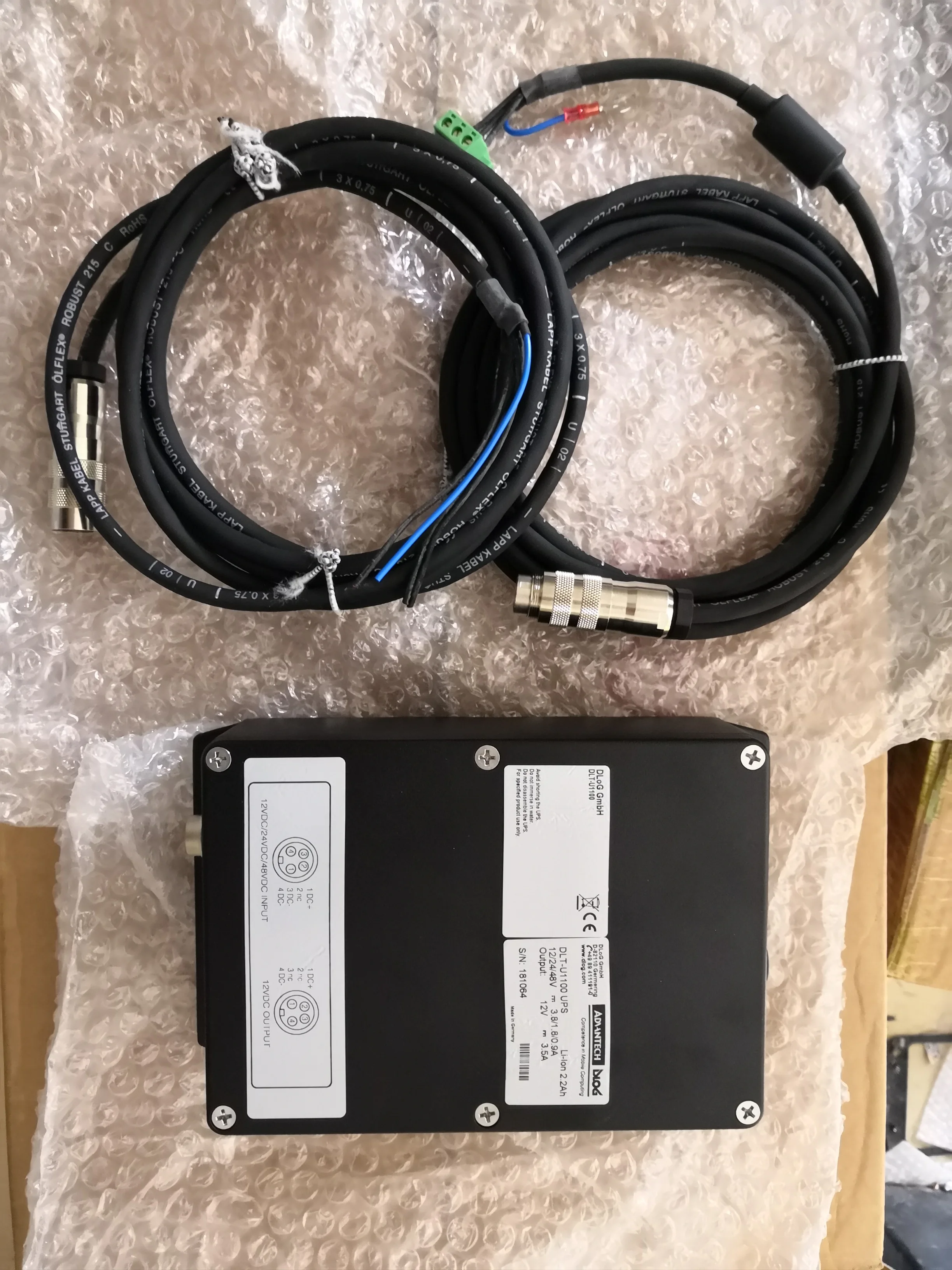 

ADVANTECH DLOG DLT-U1100 UPS power module.Vehicle computer power 12V/3.5A