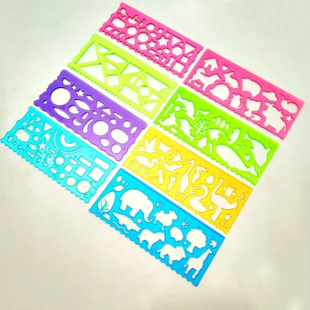 Spirograph Drawing Stencil Set 4