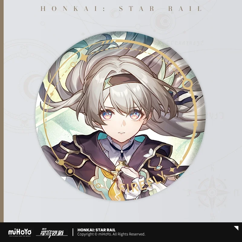 Sunsyea Official Honkai Star Rail Merch From miHoYo Firefly Badge Anime Collection