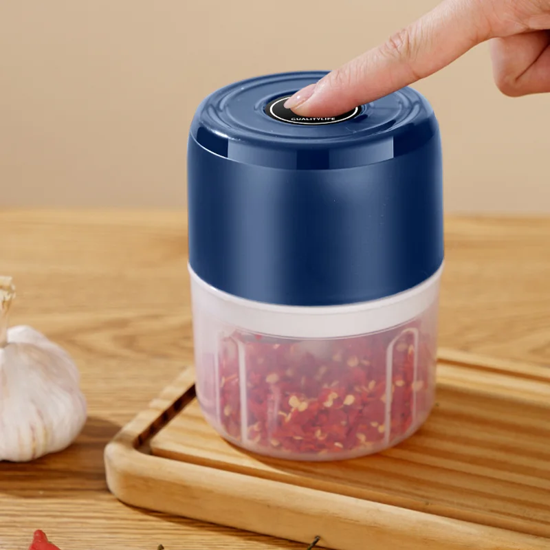 Garlic Electric Mini Chopper for Crushing Ginger Vegetables