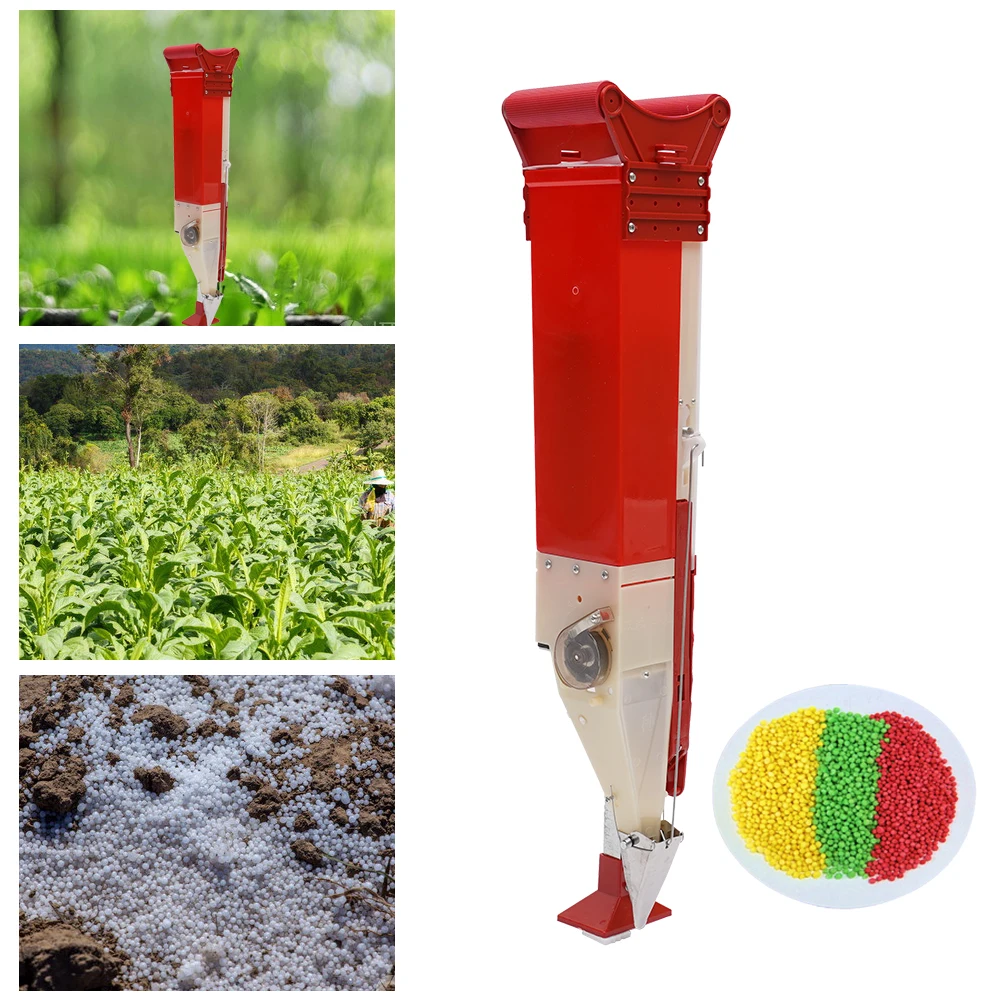 Hand-Held Fertilizer 6-8 Mu Durable Fertilization Tool Adjustable Manual Applicator Fertilizer