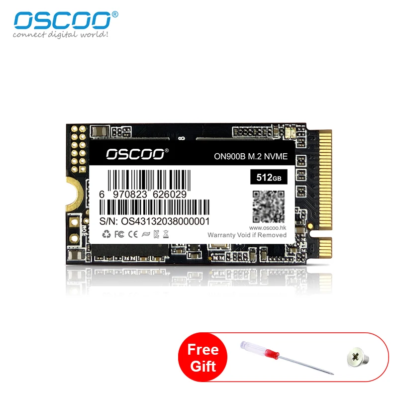 Фото Твердотельный накопитель OSCOO Nvme M2 Pcie M.2 Ssd 256 ГБ 512 ГБ 1 ТБ, жесткий диск M.2 2242, жесткий диск для ноутбука, настольного компьютера, оптовая продажа, Прямая поставка №2