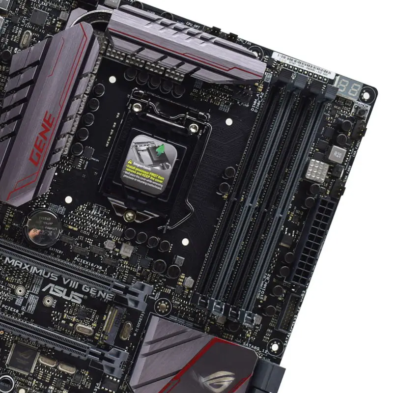 Asus Rog Maximus Viii Gene Intel Z170 Lga 1151 Motherboard Asus Rog Maximus Viii Gene Ddr4 64gb Intel Z170