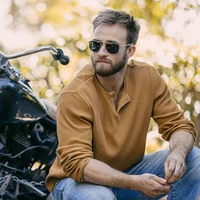 RE lunettes de soleil homme armée américaine militaire Aviation pilote lunettes de soleil femme marque de luxe Vintage métal titane cadre lentille en verre 6