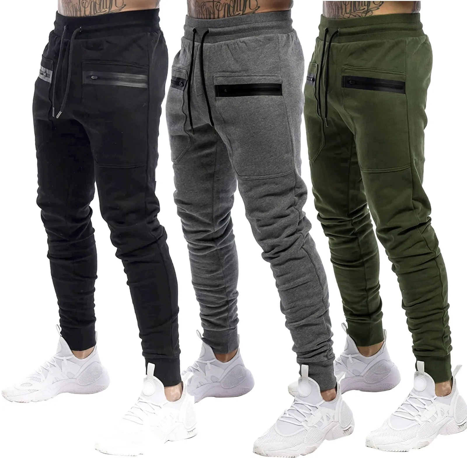

Sports Training Men'S Cotton Trousers Jogging Casual Pants Bottoms Sweat Men'S Pants Sport Streetwear Men Pant Free Shipping