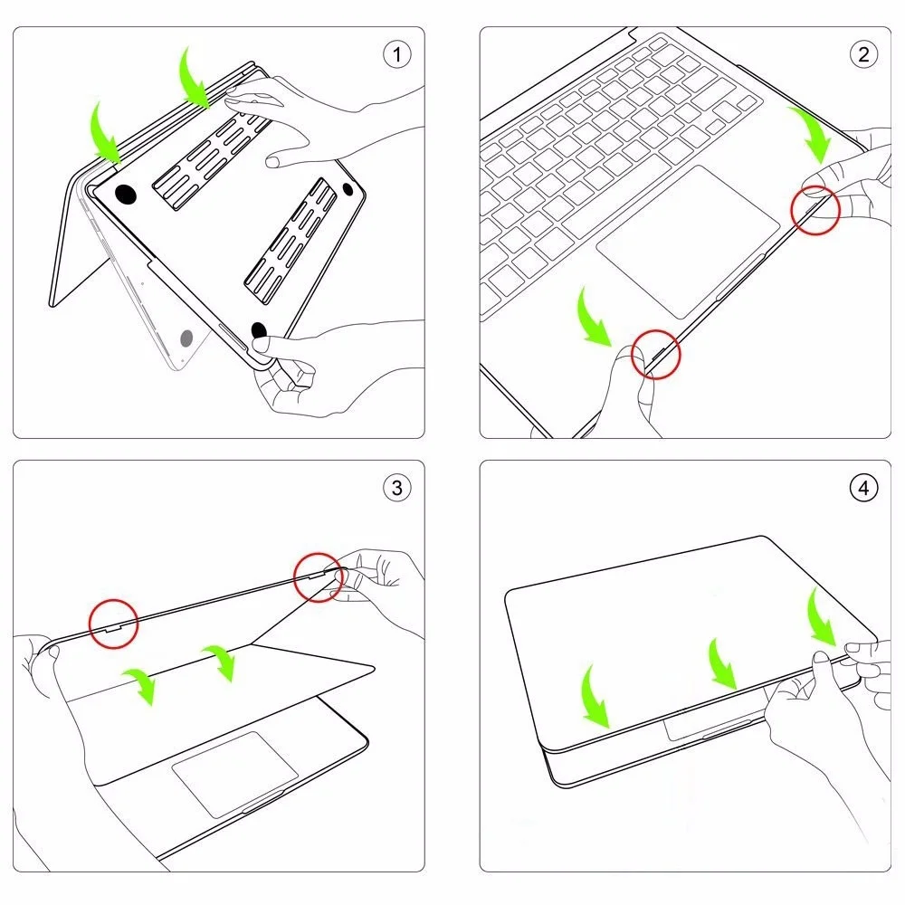 Bumper Kickstand Case For MacBook Air 13 inch